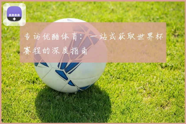 专访优酷体育:一站式获取世界杯赛程的深度指南